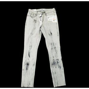 WILLIAM Rast Washed Skinny Mid Rise Jeans. Size 26. New With Tags $79